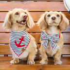 Anchor Applique Dog Bandana