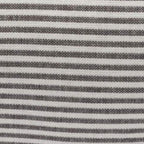 Charcoal Stripe Dog Bed