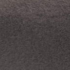 Smoky Gray Recycled Faux Fur Dog Bed
