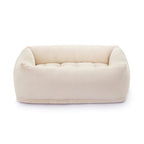 Oatmeal Bolster Dog Bed