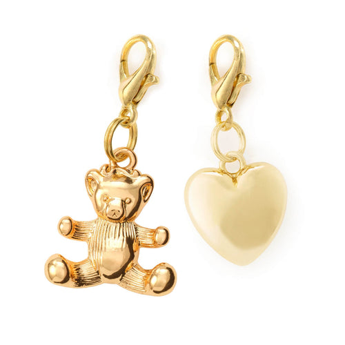 Love is Golden Collar Charm Set