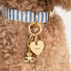 Love is Golden Collar Charm Set