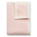 ChappyWrap Harborview Herringbone Blush Dog Blanket