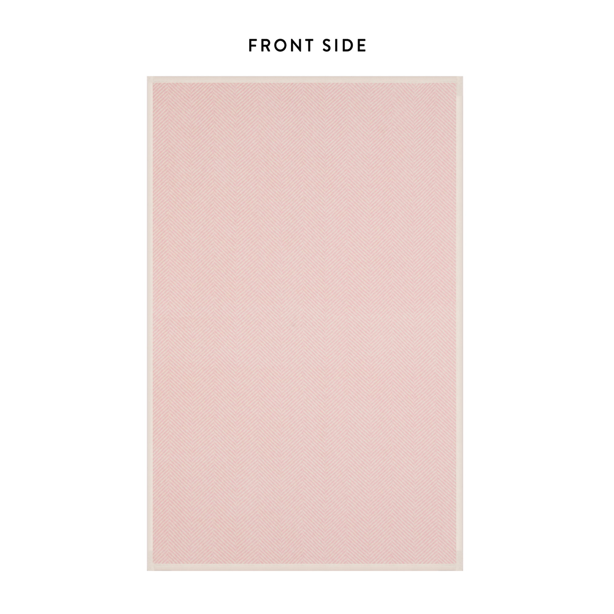 ChappyWrap Harborview Herringbone Blush Dog Blanket