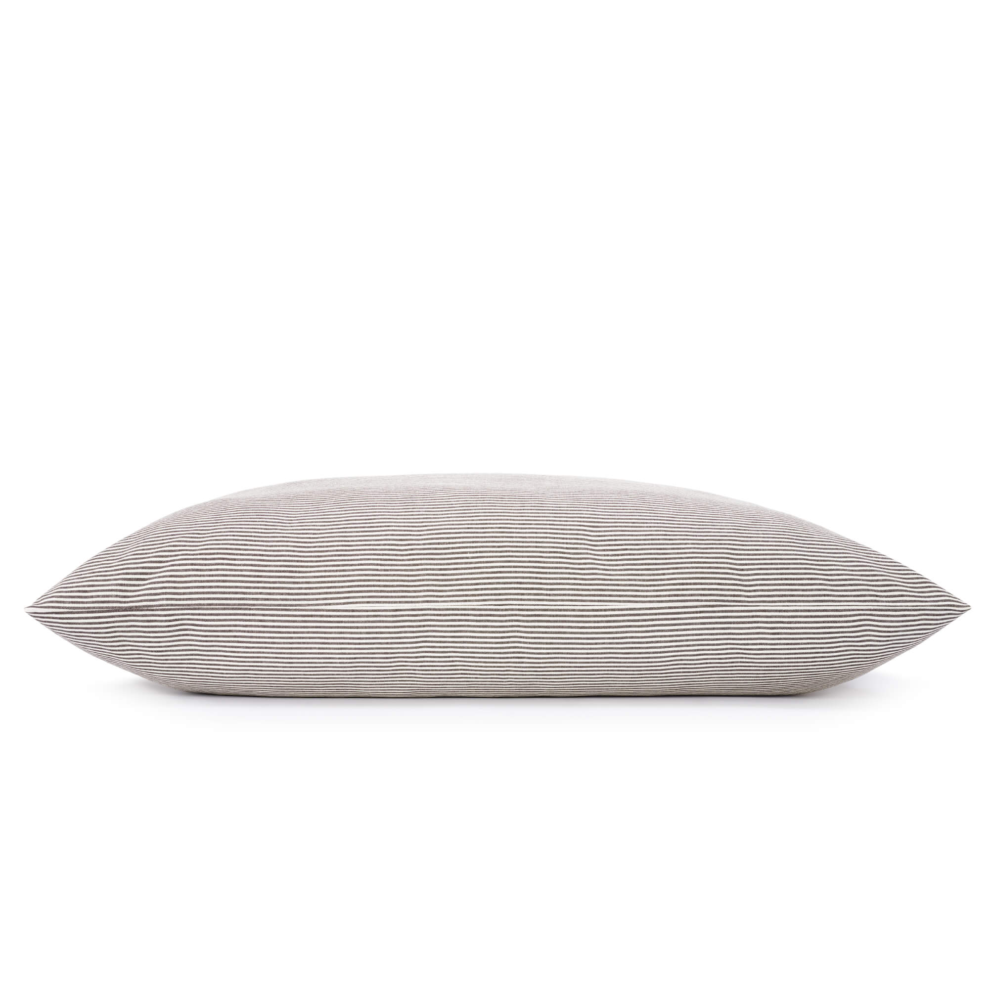 Charcoal Stripe Dog Bed