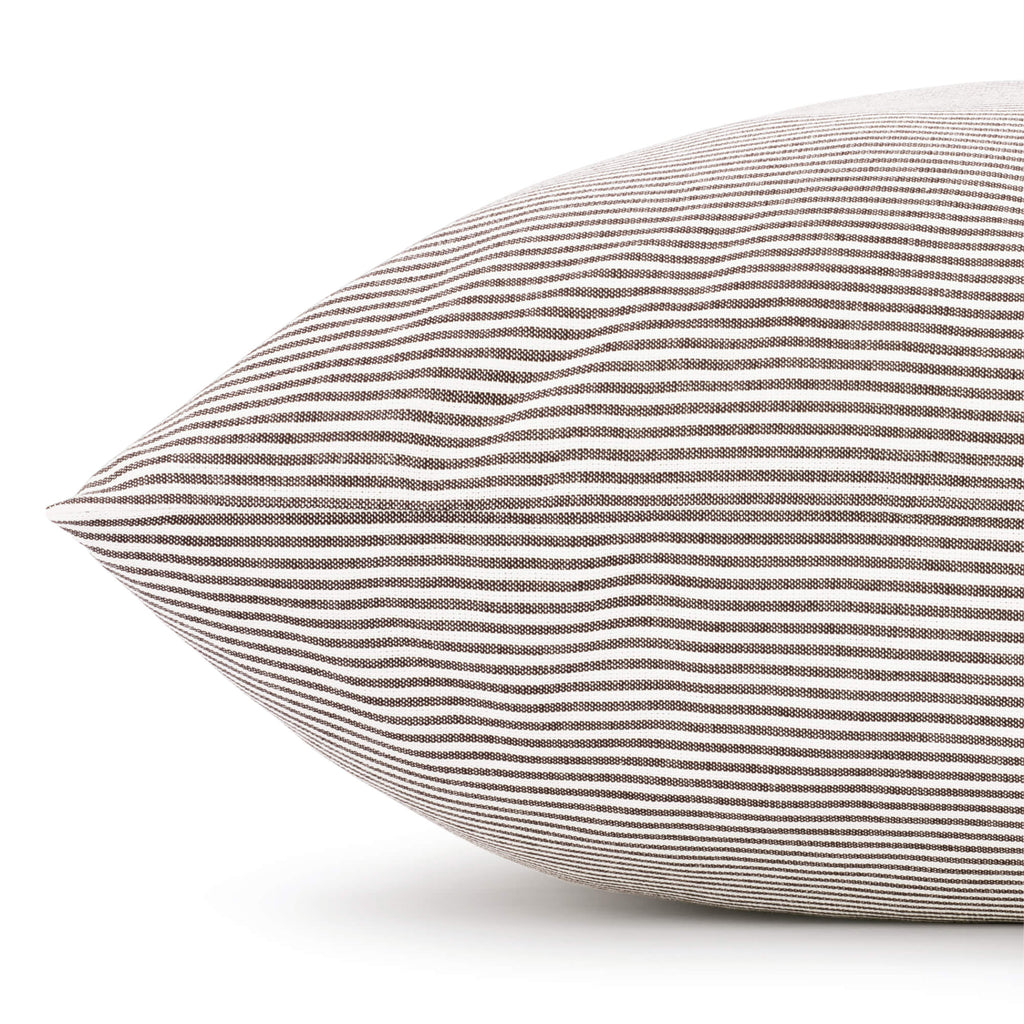 Charcoal Stripe Dog Bed