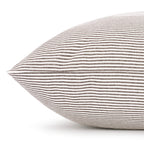 Charcoal Stripe Dog Bed
