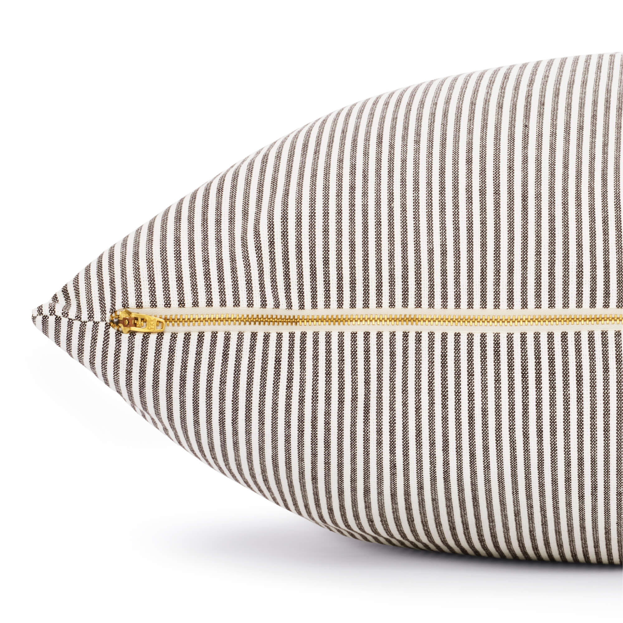 Charcoal Stripe Dog Bed