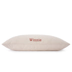 Mushroom Brown Stripe Dog Bed