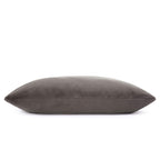 Smoky Gray Recycled Faux Fur Dog Bed