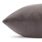 Smoky Gray Recycled Faux Fur Dog Bed