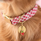 Strawberry Collar Charm