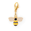 Honey Bee Collar Charm