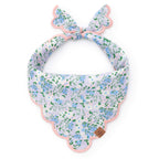 Flora Scalloped Dog Bandana