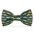 Gone Fishing Dog Bow Tie