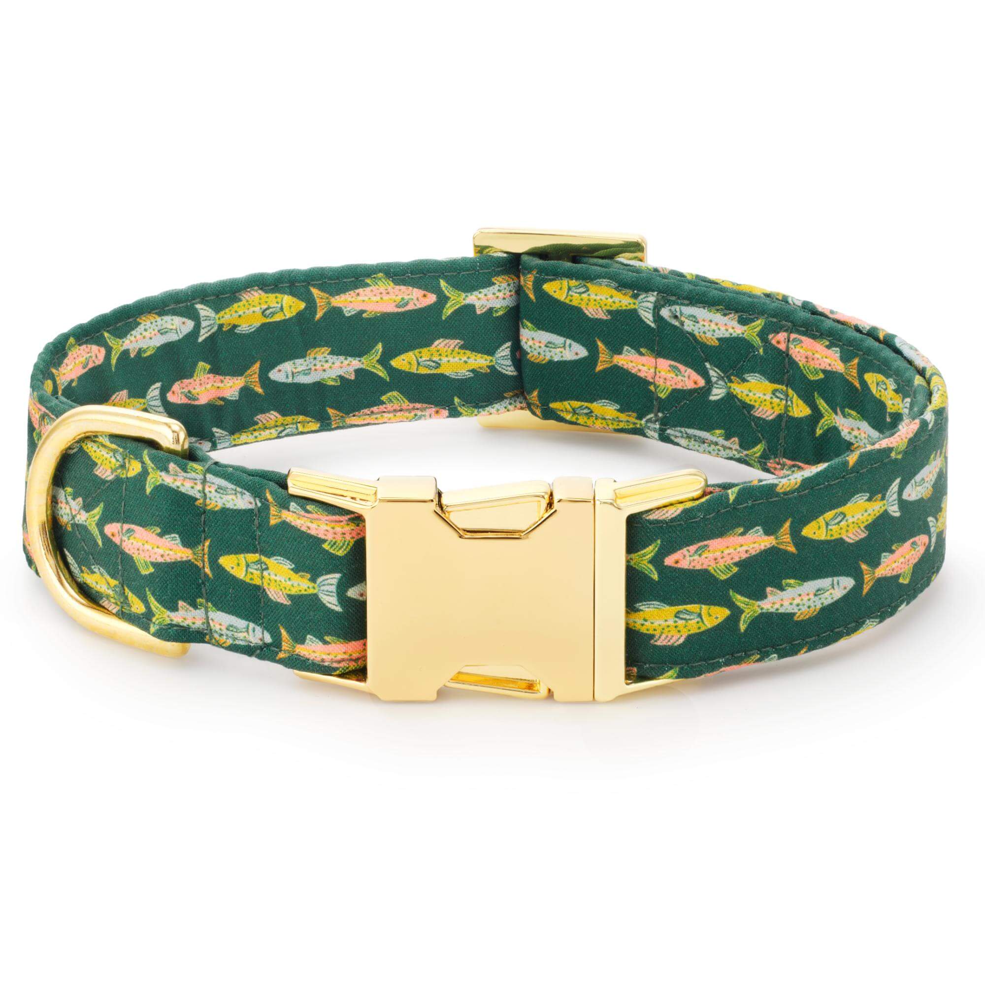 Gone Fishing Bow Tie Collar