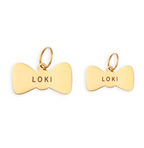 Bow Tie Pet ID Tag