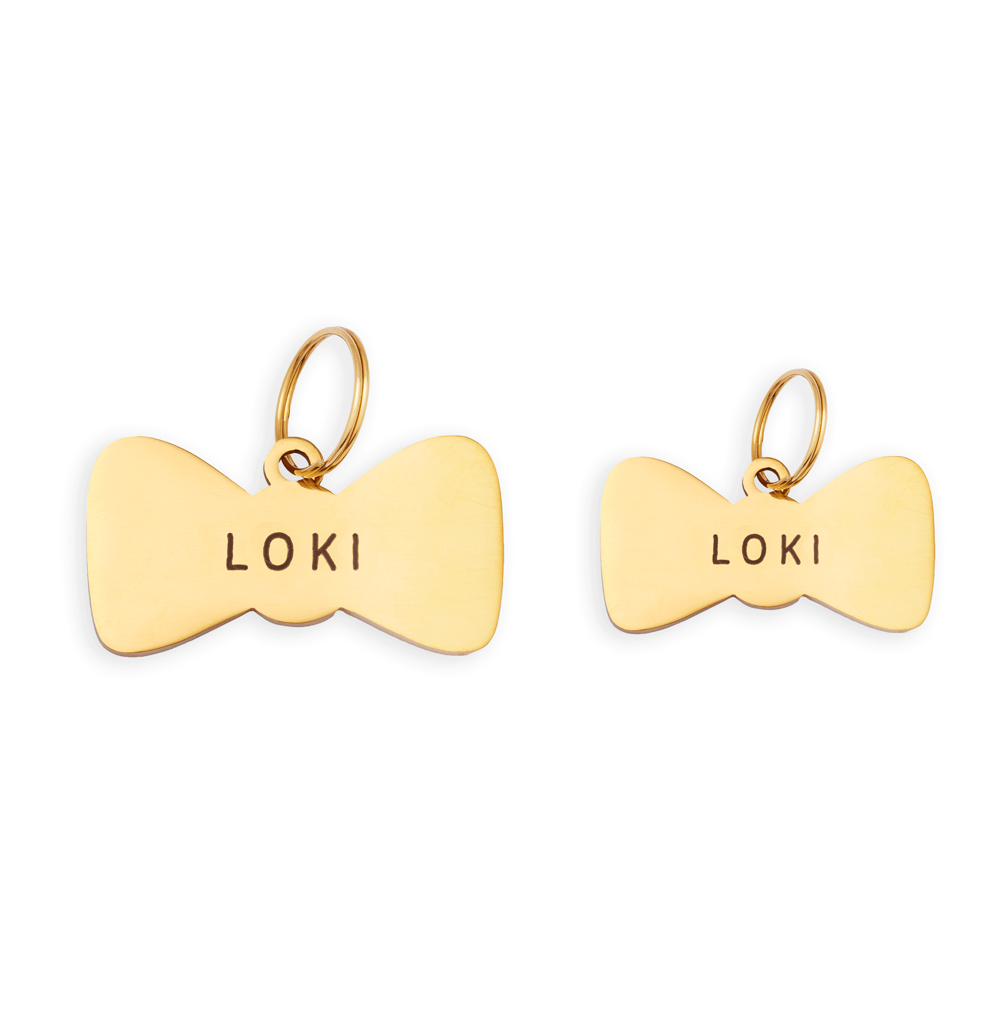 Bow Tie Pet ID Tag