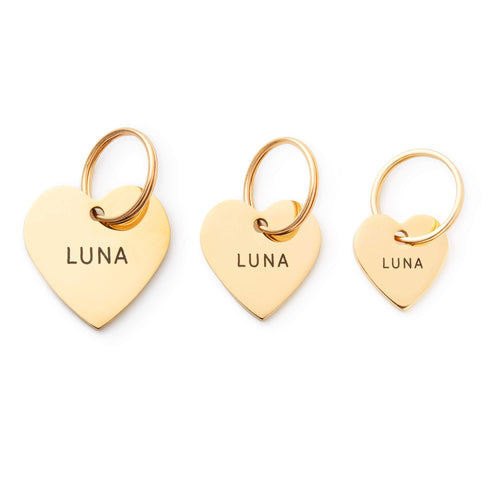 Heart Pet ID Tag