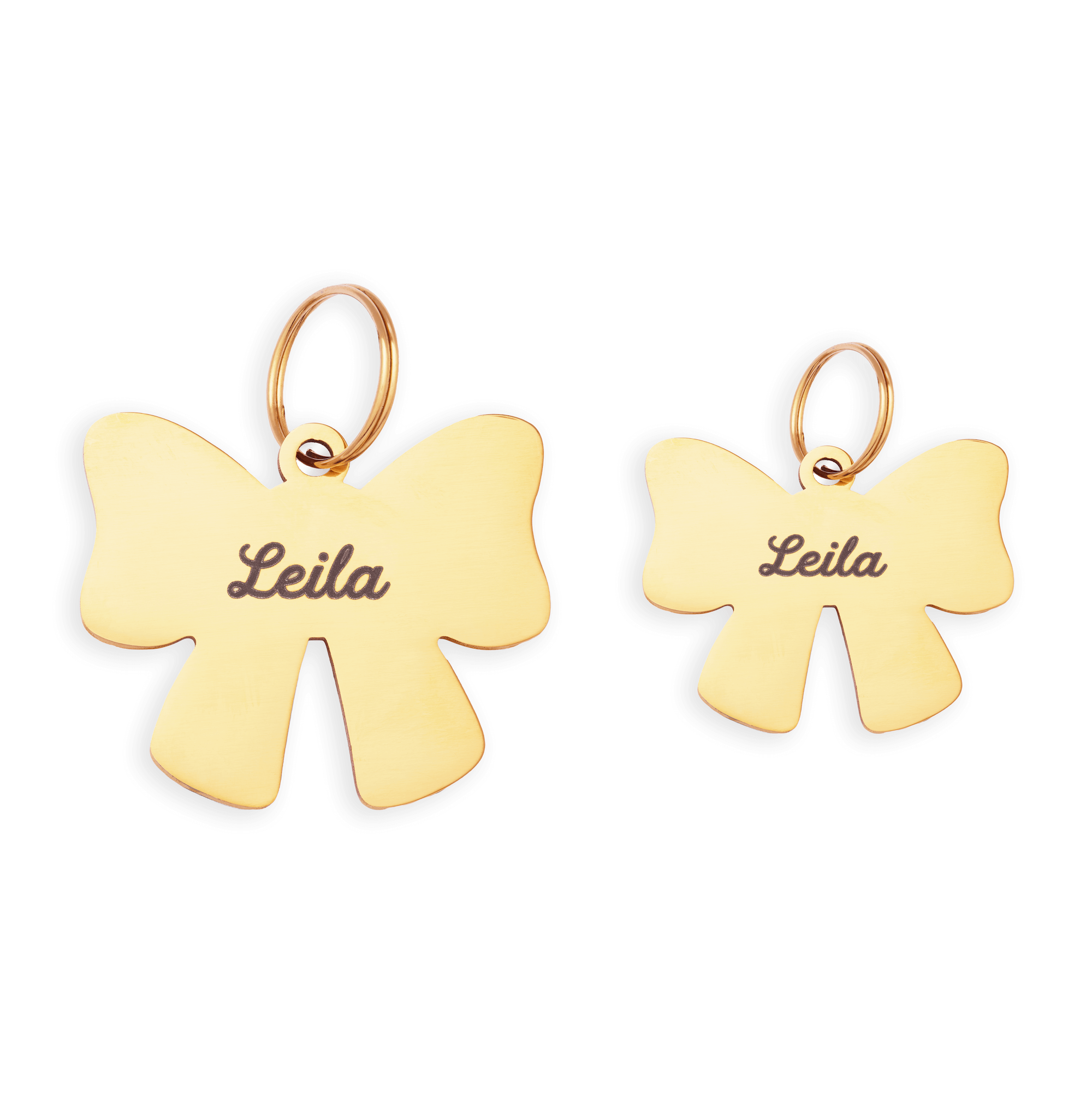 Lady Bow Pet ID Tag