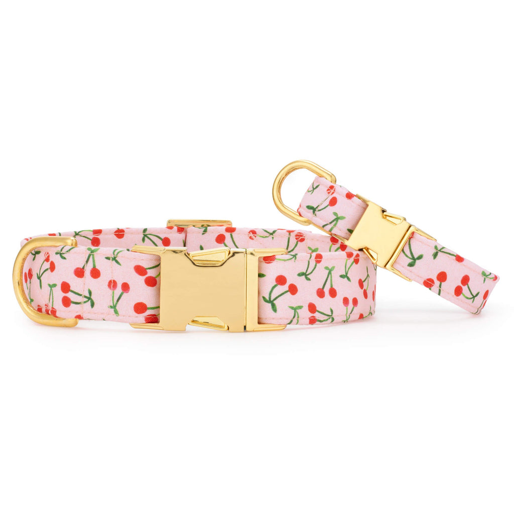 Cherry Jubilee Dog Collar