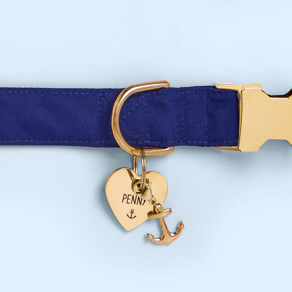 Heart Pet ID Tag: Anchor Icon